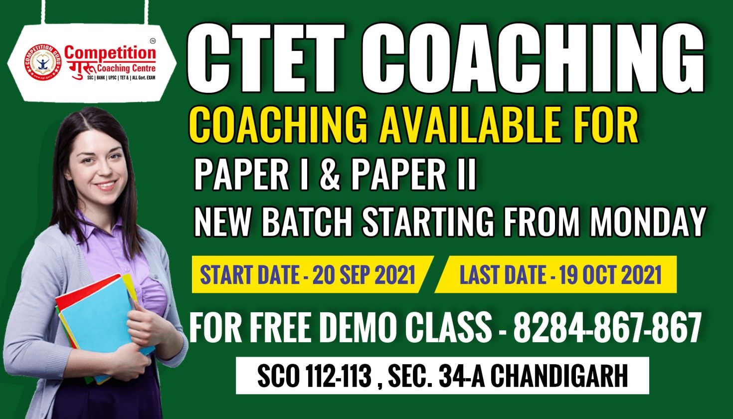CTET Coaching in Chandigarh - Competition Guru Chandigarh