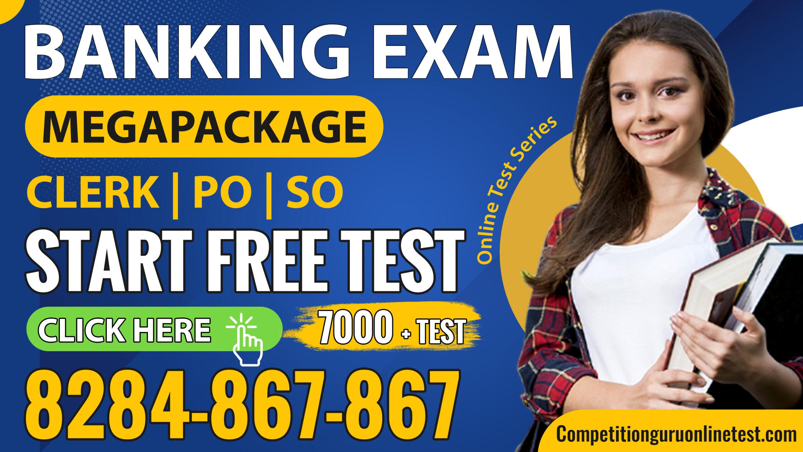 Banking Exam Online Test Series Competition Guru Chandigarh