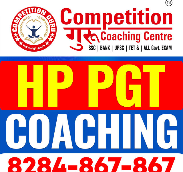 Best HP PGT Coaching - 8283-867-867