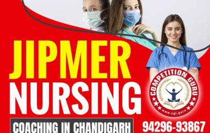 JIPMER Nursing Coaching in Chandigarh by Competition Guru Coaching Centre