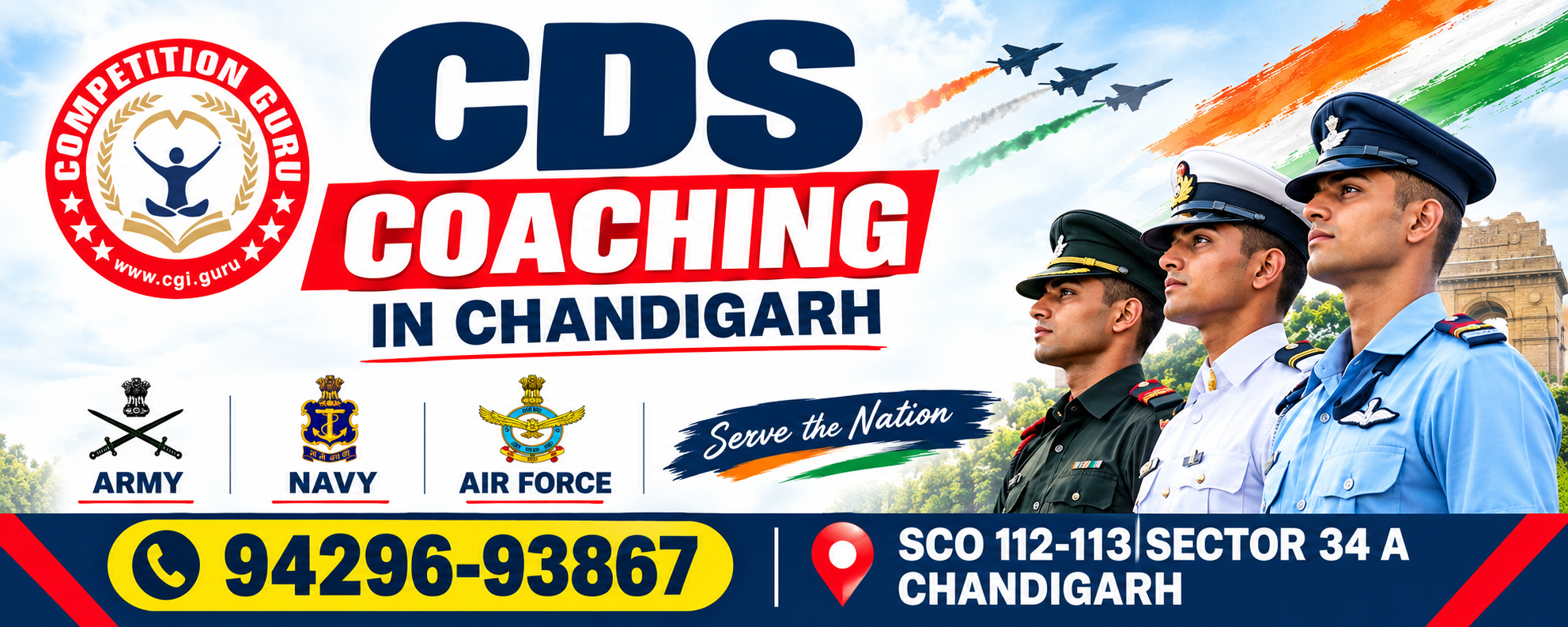 CDS Coaching in Chandigarh