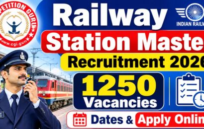 Railway Station Master Recruitment 2026